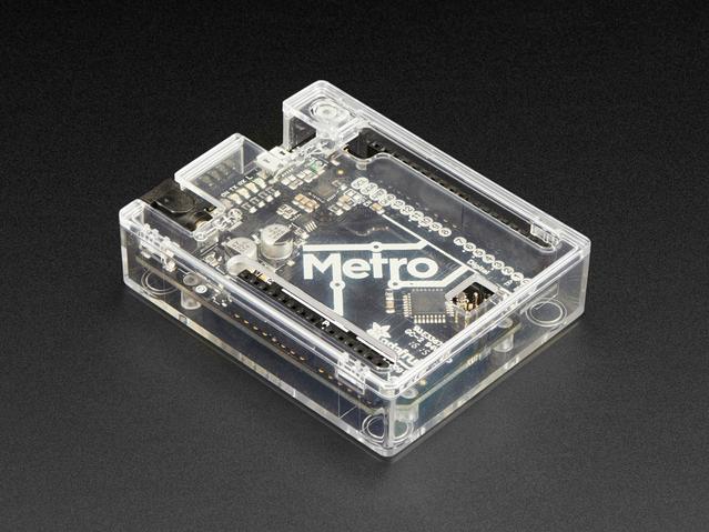 Adafruit Industries-3597 箱、罩及架 Clear Enclosure For Arduino or Metro