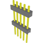 Conn Board Stacker HDR 5 POS 2.54mm Solder ST Top Entry Thru-Hole Bulk
