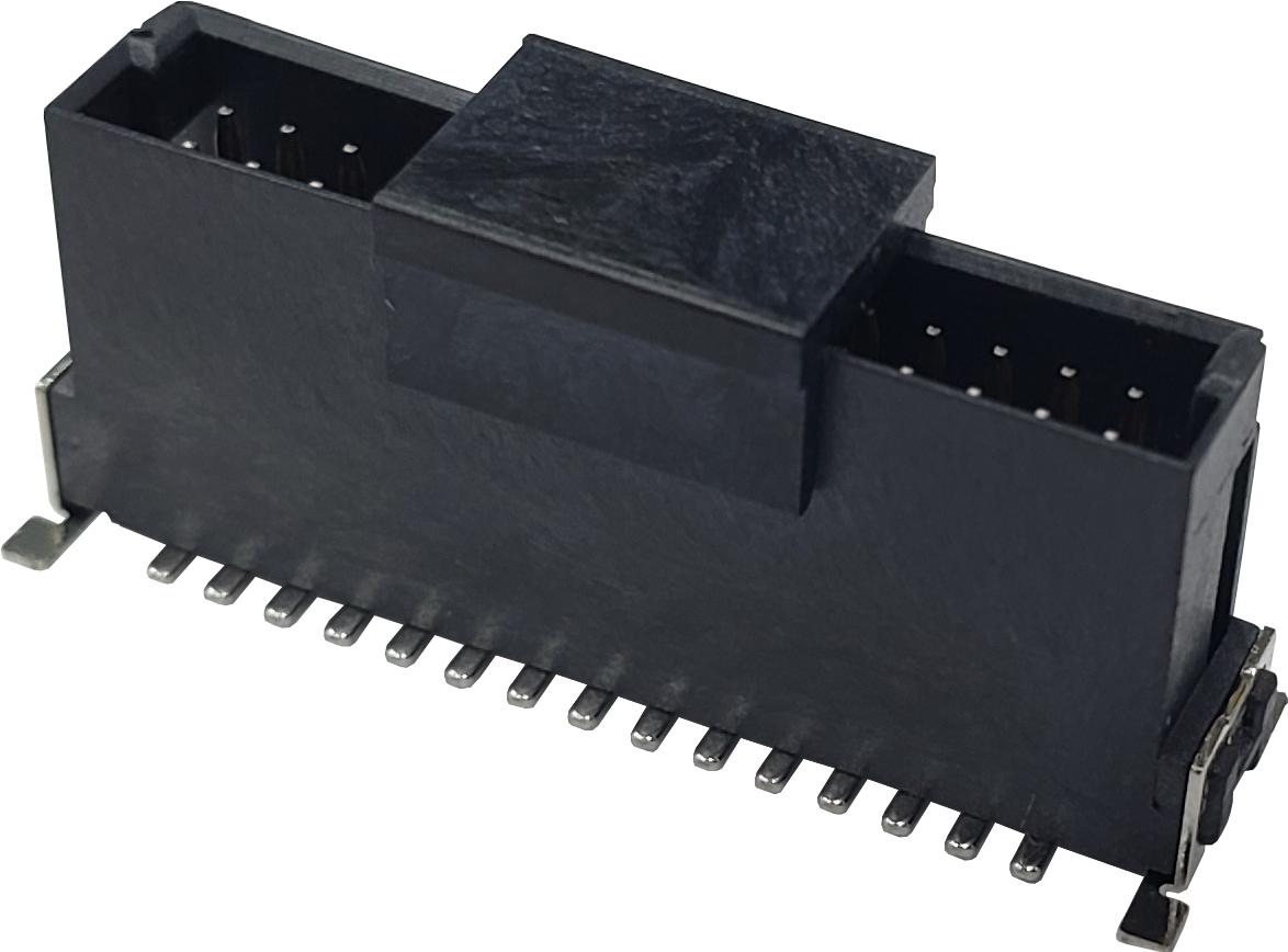 ADAM TECH-ESMC-M-26-SGS-SMT-A-PP-T/R Steckverbinderleisten und Leiterplattenbuchsen Conn Shrouded Header (4 Sides) HDR 26 POS 1.27mm Solder ST SMD T/R