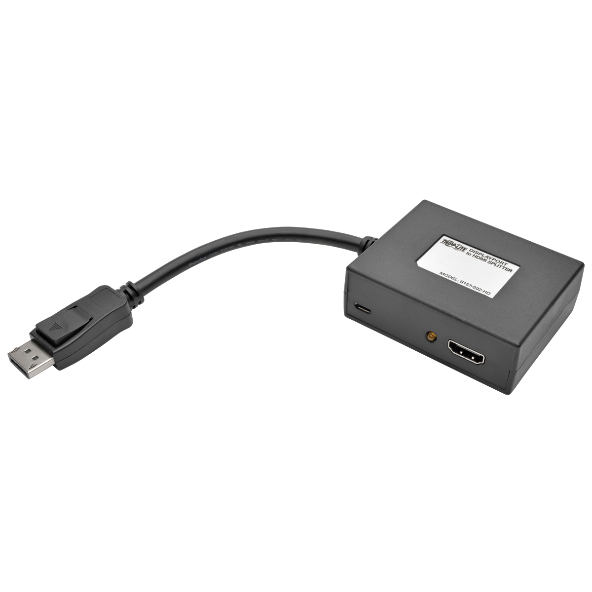 Eaton-B157-002-HD Schnittstellenmodule 2-Port DisplayPort to HDMI Splitter, TAA