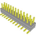 Conn Board Stacker HDR 24 POS 2mm Solder ST Top Entry SMD Tube
