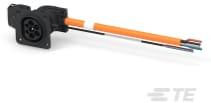 TE Connectivity-2344189-2 Andere Kabelbaugruppen Type 2 Inlet Charger Pigtail Cable Assembly, 480 VDC, 5 m