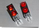 Dialight-552-2466F LED LED Bi-Level Uni-Color Hi-Eff. Red 645nm 2-Pin T-1 3/4 Bulk