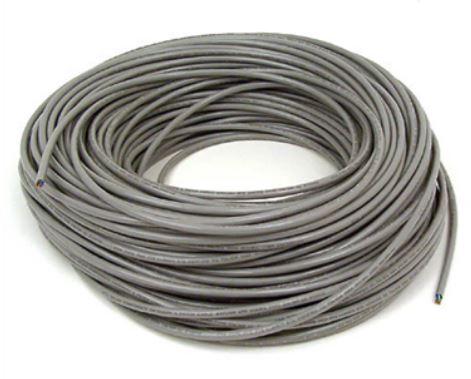 Belkin International, Inc-A7J304-250 Cable Multi-Conductor CAT5e/UTP Cable High Density Polyethylene 8Conductors 24AWG 5.65mm Gray Polyvinyl Chloride 76.2m