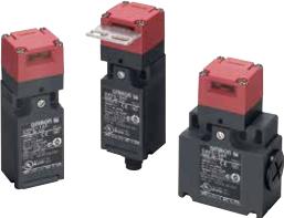 Omron-D4NS-4CF Interruptor de interbloqueo de seguridad Switch Safety Interlock N.O./N.C. SPST/DPST Key 3A 240VAC 250VDC Screw Mount Conduit 1000000Cycles