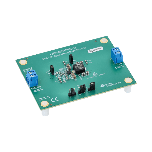 Texas Instruments-LM61495RPHEVM Energiemanagement, Entwicklungsplatinen und -kits Lm61495 Q1 Synchronous 10 A 400 kHz Step Down Converter Evaluation Module