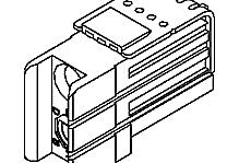 Molex-74037-0008 Connector Accessories Connector Accessories Guide Right Angle VHDM® Tube
