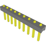 Conn Unshrouded Header HDR 9 POS 2mm Solder ST Top Entry Thru-Hole Bulk