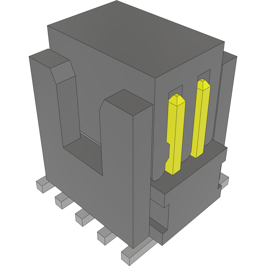 Samtec-FTSH-105-01-L-DV-K-P-FR Steckverbinderleisten und Leiterplattenbuchsen Conn Shrouded Header (2 Sides) HDR 10 POS 1.27mm Solder ST Top Entry SMD TIGER CLAW™ T/R