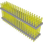 Conn Board Stacker HDR 80 POS 2mm Solder ST Top Entry Thru-Hole Bulk