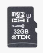 TDK-MURD4004GVHAWA00ABA0 Flash-Karten Flash Card 4G-byte 3.3V MicroSDHC Card