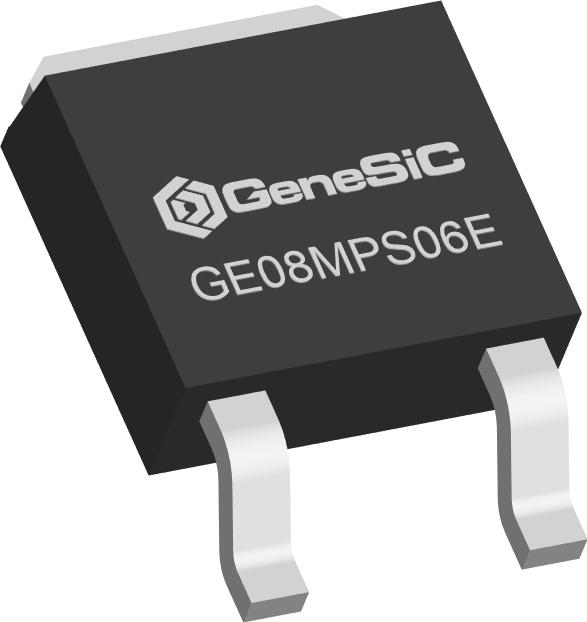 GeneSiC Semiconductor-GE08MPS06E Gleichrichter Diode Schottky 650V 19A 3-Pin(2+Tab) TO-252