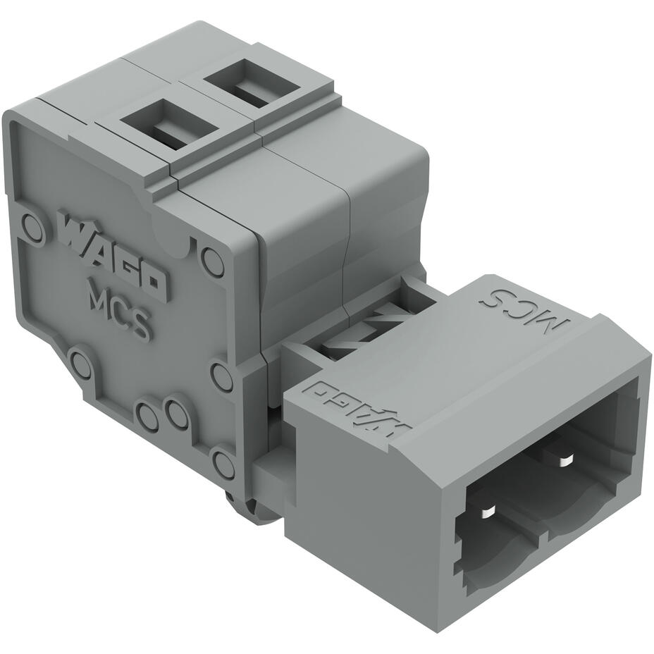 WAGO-231-602/018-000 连接器接线板 Male Connector With Snap-IN Mounting Foot Pin Spacing 5 mm