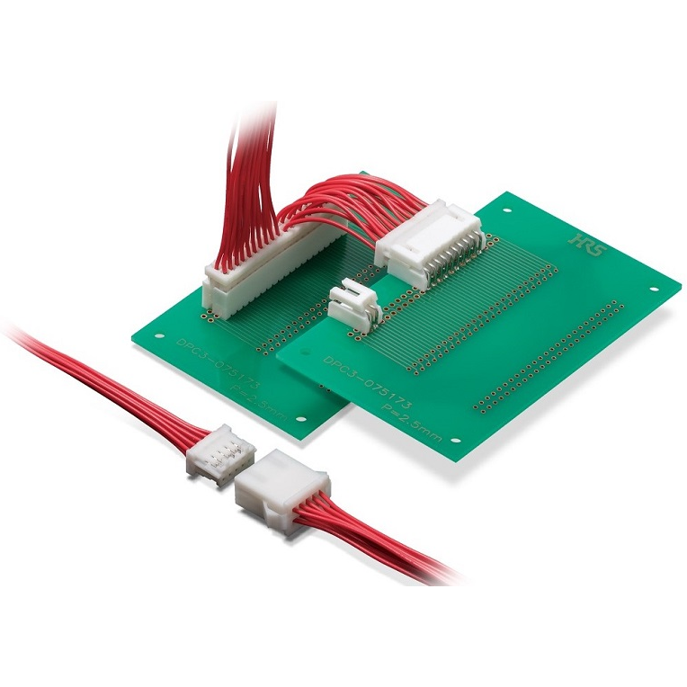 Hirose Electric-DF1B-14DS-2.5RC Custodia filo connettore dedicato Conn Housing PL 14 POS 2.5mm Crimp ST Cable Mount White Bag