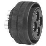 Conn Circular PIN 24 POS Crimp ST Cable Mount 24 Terminal 1 Port