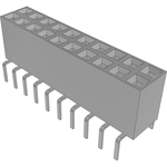 Conn Socket Strip SKT 20 POS 2.54mm Solder ST Top Entry Thru-Hole TIGER CLAW™ Tube