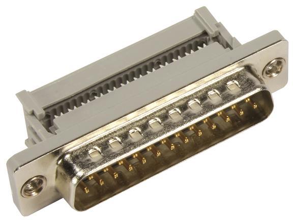 HARTING-09663286700 Steckverbinder, D-Sub Conn D-Sub M 25 POS 1.38mm IDT ST Panel Mount 25 Terminal 1 Port