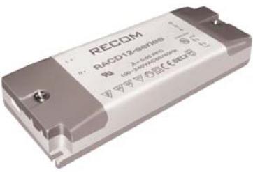 RECOM Power-RACD12-700 LED 电源 AC/DC LED Power Supply 12W Single 4-Pin
