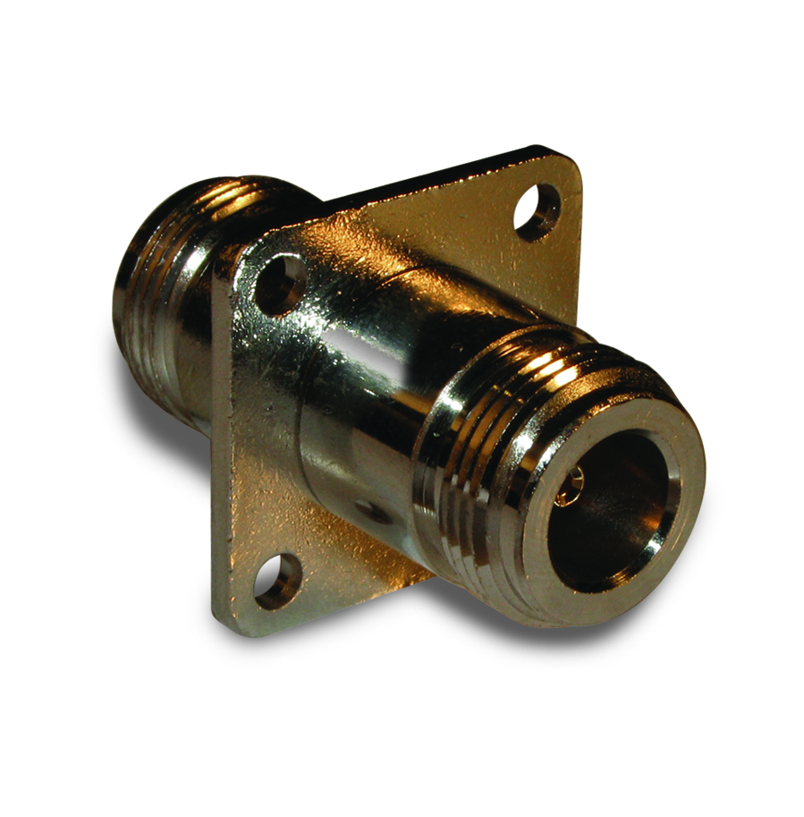 Amphenol RF-172278 射频连接器 Conn Type N Adapter 0Hz to 11GHz 50Ohm ST Flange Mount RCP/RCP Gold