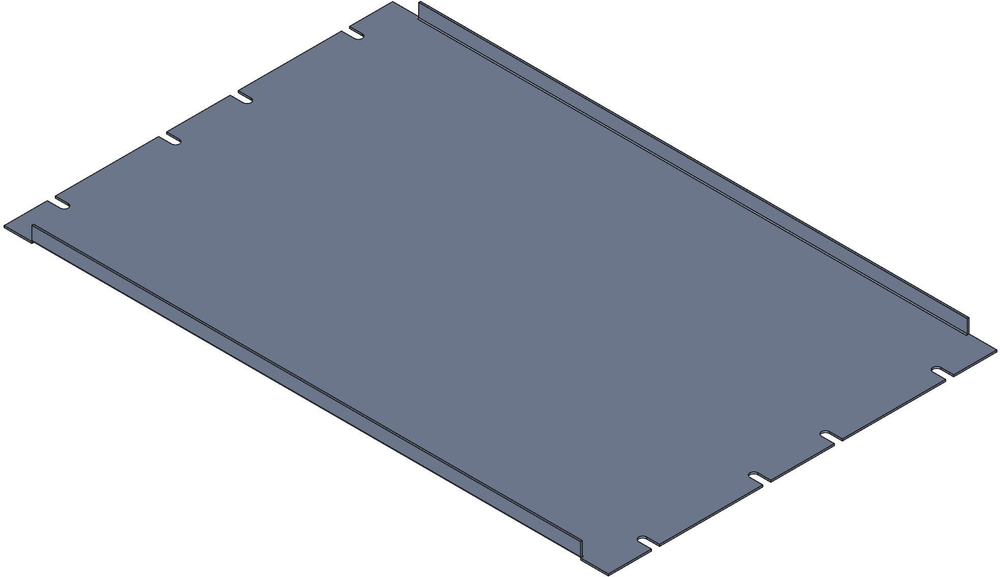 Hammond Manufacturing-PBFS19012LG2 null Light Gray Formed Steel Rack Panels Pbfs Series