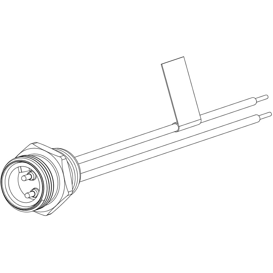 Molex-1R2006A20A120 null Cable Assembly Circular 0.305m 16AWG Mini Change 2 Straight