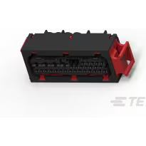 TE Connectivity-1-953042-6 Connector Discrete Wire Housing Conn Housing RCP 31 POS 4mm Crimp ST Cable Mount Black Box
