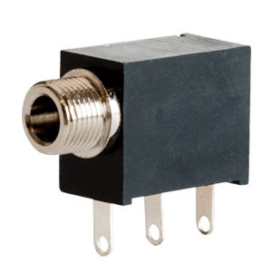 Same Sky (formerly CUI Devices)-MJ-3502 Steckverbinder für Audio und Video Conn 3.5MM Mono Jack RCP 2 POS Solder RA Thru-Hole 3 Terminal 1 Port Bag