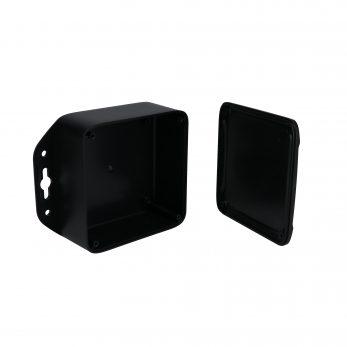 Bud Industries-PW-12848-MB Kästen, Gehäuse und Gestelle Black Acrylonitrile Butadiene Styrene Bracket Mount UL94-5VA Enclosure