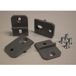 Bud Industries-MB-1390-LG null Mounting Bracket Kit, Acrylonitrile Butadiene Styrene, Light Gray