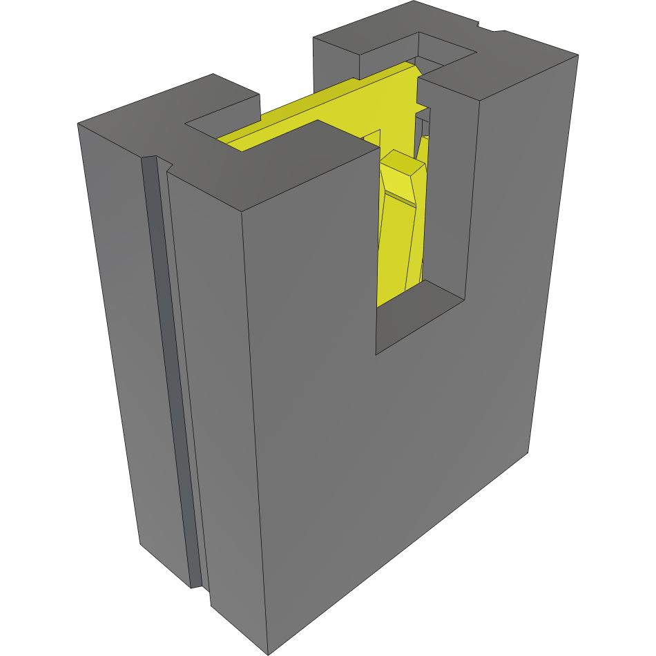 Samtec-MNT-101-BK-G 跳线及分流连接器 Conn Shunt F 1 POS ST Bulk