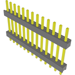 Conn Board Stacker HDR 13 POS 2.54mm Solder ST Top Entry Thru-Hole Bulk