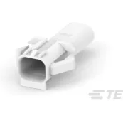 TE Connectivity-2321926-2 Connector Discrete Wire Housing Conn Housing RCP 2 POS 2.5mm Crimp ST Panel Mount Natural
