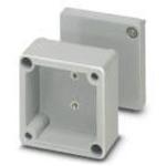 Terminal Box, Material Polyester Fiberglass Reinforced, Squirrell Gray Ral 7000, 55 mm X 55 mm X 59 mm, Type