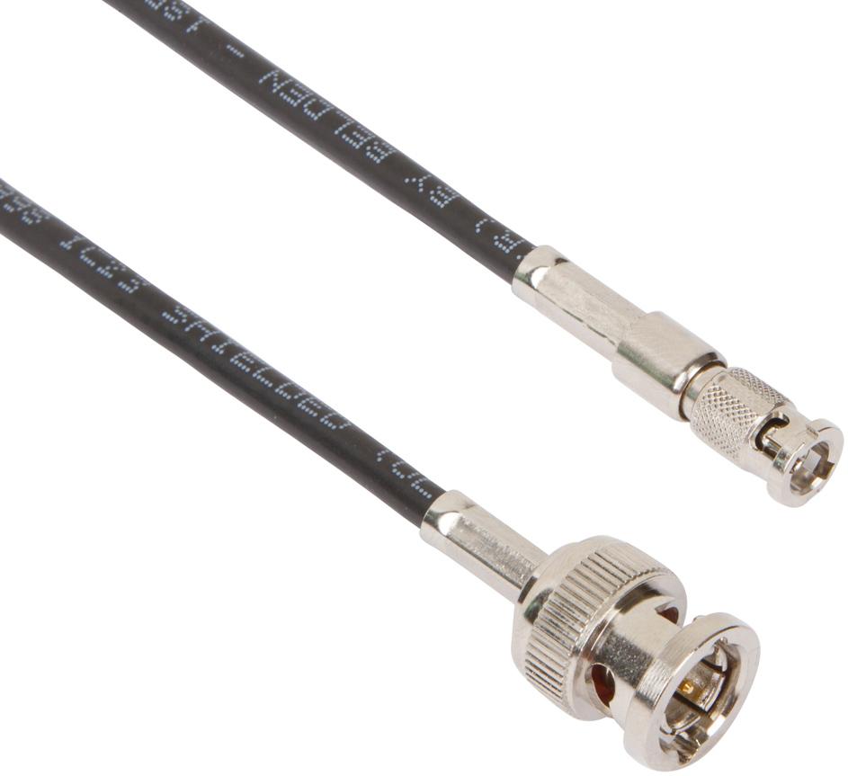 Amphenol RF-095-850-130M100 Montaje de cables coaxial Cable Assembly Belden 1855A 1m HD-BNC to BNC M-M Bag