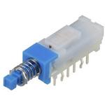 ALPS ALPINE CO., LTD-SPUJ193900 Druckknopfschalter Switch Push Button 4P Plunger 0.1A 30VDC Alternate Contact PC Pins Thru-Hole