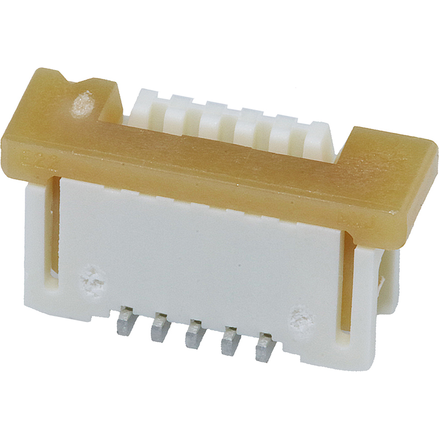 Molex-52610-0572 Conector FFC-FPC Conn FPC Connector SKT 5 POS 1mm Solder ST SMD Easy-On™ T/R