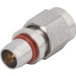Amphenol SV Microwave-SF1117-6018 RF-Steckverbinder Conn BMA-SMA Adapter 0Hz to 22GHz 50Ohm ST Cable Mount M/M Gold Over Nickel Bag