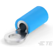 TE Connectivity-2-34158-1 Raccordement de terminaux Ring Tongue Terminal 14-16AWG Copper Blue 18.16mm Tin T/R