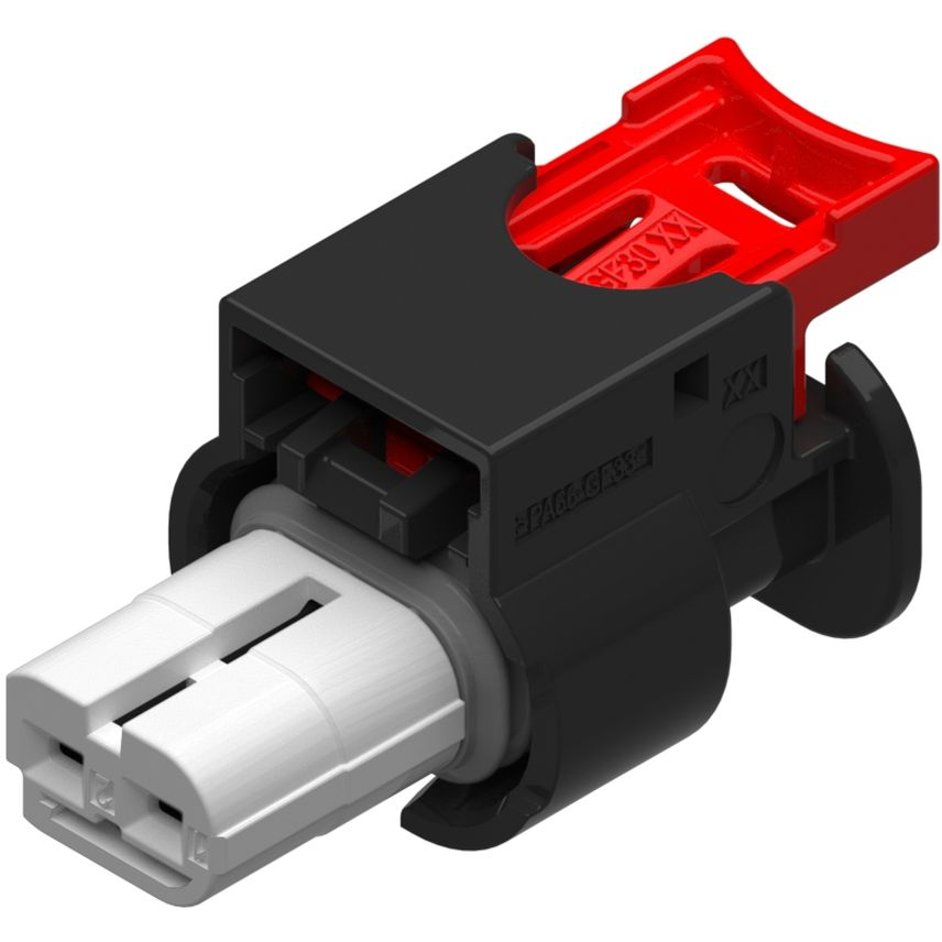 Delphi-35126365 Custodia filo connettore dedicato Conn Housing RCP 2 POS Crimp ST Cable Mount Black