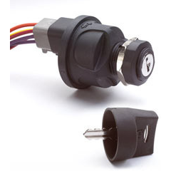 Littelfuse-95060-29 Switch KeyLock Switch Key Lock OFF ON SPDT Flat Key 10A 48VDC Connector Panel Mount Bulk