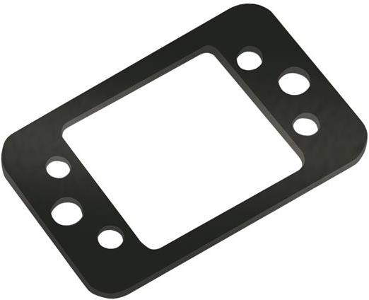 HARTING-09120009911 Steckverbinderzubehör Connector Accessories Flange Gasket Straight