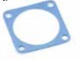 Amphenol-JE19 Steckverbinderzubehör Connector Accessories Gasket Straight