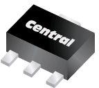 Central Semiconductor-CXT3906 TR PBFREE 通用双极型晶体管 Trans GP BJT PNP 40V 0.2A 1200mW 4-Pin(3+Tab) SOT-89 T/R