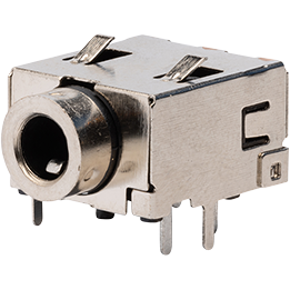 Same Sky (formerly CUI Devices)-SJ-435107RS Steckverbinder für Audio und Video Conn 3.5MM Audio Jack F 4 POS Solder RA Thru-Hole 6 Terminal 1 Port