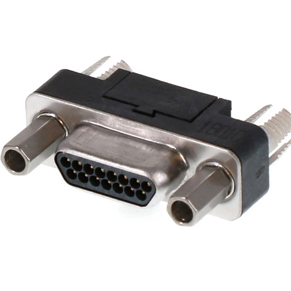 Molex-0836129024 D-超小型连接器 Conn Micro-D PIN 15 POS 1.27mm Solder ST Thru-Hole 15 Terminal 1 Port Tube