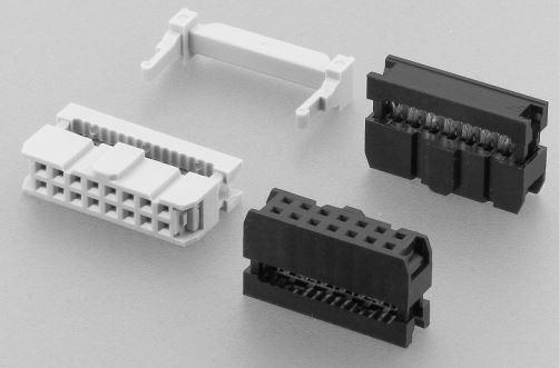 W+P PRODUCTS GmbH-141-14-10-60 Steckverbinderleisten und Leiterplattenbuchsen Conn IDC Connector SKT 14 POS 2.54mm IDT RA Cable Mount