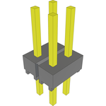 Conn Unshrouded Header HDR 4 POS 2.54mm Solder ST Top Entry Thru-Hole Bulk