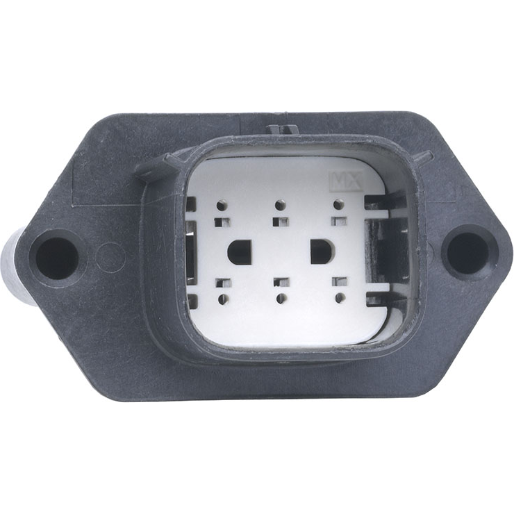 Molex-194290036 Carcaza de cables discretos de conector Conn Housing PL 6Power POS 5.84mm Crimp ST Cable Mount MX150L™ Bag