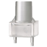 LED Light Pipe Round Vertical Clear Rigid Bag