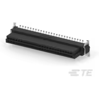 ERNI Electronics-124045 连接器插头及 PCB 插座 Conn Socket Strip F 50 POS 1.27mm Solder ST SMD T/R